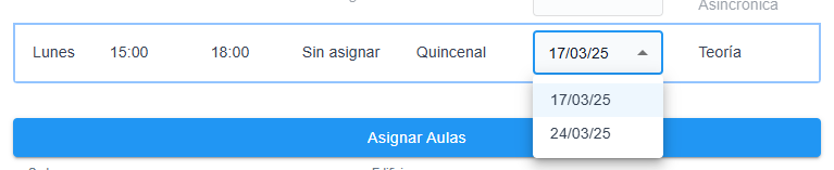 Selección de semana
